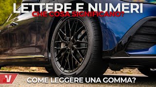 Come si legge uno pneumatico [upl. by Dulce]