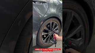 AOBEN 21V Cordless Impact Wrench removing lug nuts with ease 2008 Lexus is350 Not paid promotion [upl. by Tybald]