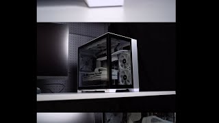 Lian Li O11 Dynamic Mini  Full White PC Build shorts pcbuild [upl. by Nomis931]