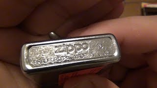 All About Zippo Lighters How To Date Your Zippo For Collecting amp Values [upl. by Malka]