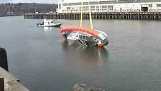 coast guard 42 Archangel rollover [upl. by Eatnoed465]