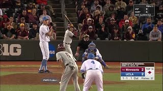 Gophers Micah Coffey Drives in GoAhead Run in 10th vs UCLA [upl. by Vasti]