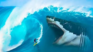 What would If Megalodon Sharks Never Went Extinct [upl. by Higginbotham303]