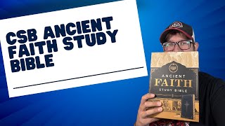 CSB Ancient Faith Study Bible [upl. by Enawtna]