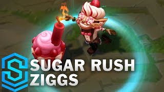 Full  Snow Day Ziggs League of Legends Skin Spotlight [upl. by Josias]