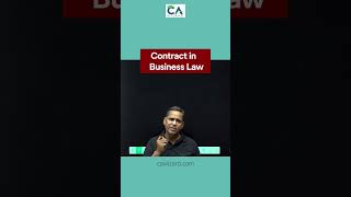 What is Contract in Business Law  Learn the Concept of Contracts  CAWizardOfficial [upl. by Amsed]