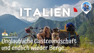 Mit EBike und Hund durch Europa 13  Auf Suche nach der Alpe Adria Udine nach Amaro Italien [upl. by Brant]