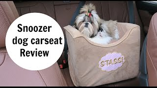 Snoozer Lookout Dog Carseat Review [upl. by Avin133]