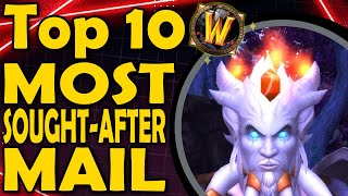 Top 10 Most Sought After Mail Transmog [upl. by Ahsercel]