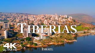 TIBERIAS 🇮🇱 Drone Aerial 4K טְבֶרְיָה ISRAEL מדינת ישראל [upl. by Hilarius]