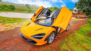 FUI VISITAR O SITIO DO MEU AMIGO DE MCLAREN 720S [upl. by Zsamot621]