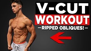 5min VCut Abs Workout For Legendary Obliques [upl. by Millford]