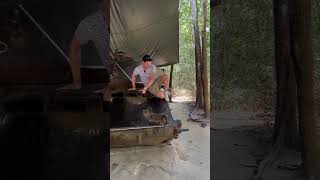 Falling Out of a Tank at Cu Chi Tunnels  Unexpected Adventure [upl. by Ayikahs]