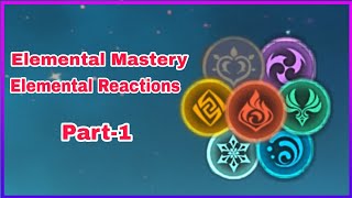 Elemental Reactions  Elemental Mastery  Part1  Tamil  GENSHIN IMPACT [upl. by Uund]