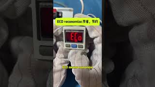 Digital pressure Gauge ECO mode gauges sensor sensorfactory machine [upl. by Nyrek798]