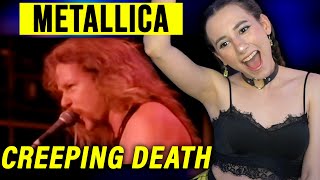 Metallica  Creeping Death  Moscow 1991  Singer Reacts amp Musician Analysis [upl. by Georgine]