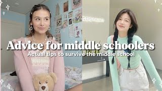 Advice for middle schoolers 🌟🧁 [upl. by Yltsew]