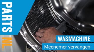 Meenemer vervangen van wasmachine PartsNL uitleg [upl. by Idahs]