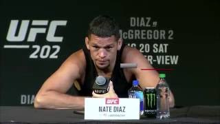 UFC 202 Prefight Press Conference Highlights [upl. by Attenod478]