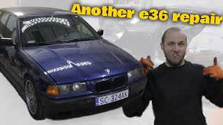 Fixing oil leak in my M43 engine  BMW e36 touring 316i daily [upl. by Noiramaj]