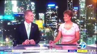 KABC ABC 7 Eyewitness News this Morning at 5am open October 12 2018 [upl. by Kcirdneh]