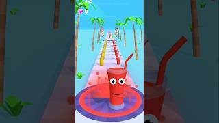 Funny Juice 🥤 Run 3D Real Gameplay Maza Lay lo 😂 shorts gaming youtubeshorts [upl. by Llecram]