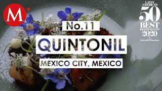 Quintonil entre los 50 mejores restaurantes de América Latina [upl. by Lime]