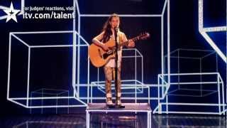 Lauren Thalia Earthquake  Britains Got Talent 2012 Live Semi Final  UK version [upl. by Caldwell640]