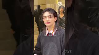 VERSACE PRINCE HYUNJIN visiting the Versace Store ♥️✨✨ [upl. by Aneer]