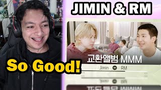 JIMIN amp RM TALK MMM Mini amp Moni Music  Reaction [upl. by Aix]