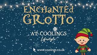 Santas Enchanted Grotto 2021  Coolings Lifestyle Garden Centre in Kent [upl. by Eam]