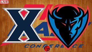 DEPAUL vs XAVIER BIG EAST BASKETBALL LIVE GAME CAST amp CHAT [upl. by Ierna]