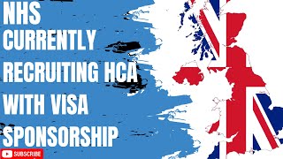 HCA Band 3 With Visa Sponsorship  Come Live And Work In The UK [upl. by Hannibal616]