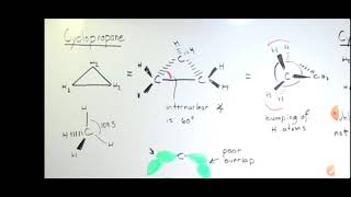 cyclopropane conformational analysis [upl. by Osrick]