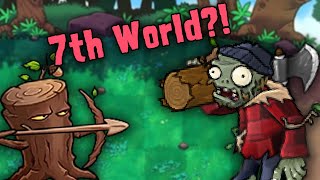 7th World in Plants VS Zombies DLC is incredible [upl. by Aihcela]