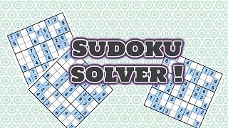 Developing a Sudoku Solver [upl. by Niawtna]