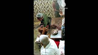 Amazing chicken cutting skills  chicken cutting in India meatwala chickencutting [upl. by Alcott]