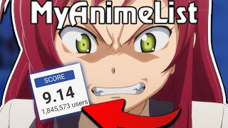 MyAnimeList Ratings are a LIE [upl. by Lumbye]