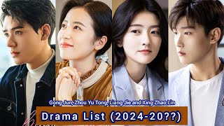 Gong Jun Zhou Yu Tong Liang Jie and Xing Zhao Lin  Drama List 202420 [upl. by Lyda827]