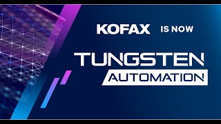 Kofax is now Tungsten Automation [upl. by Amble]