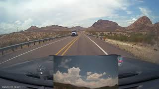 Driving Boquillas Mexico Border Crossing to Terlingua Ranch Lodge via Big Bend National Park Texas [upl. by Cull172]