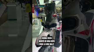 Novità EICMA 2024 ecco la KOVE 450 RALLY🔥 [upl. by Yltneb]