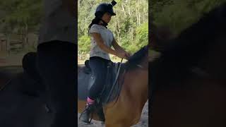 Horse riding lesson on 20th of October  Bernie 🧡 [upl. by Velick880]