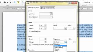 Uurimistöö GAGis üldnõuded MS Word 2010 [upl. by Aerdnael]