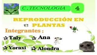 REPRODUCCION DE LAS PLANTAS CIENCIAS [upl. by Herzen]