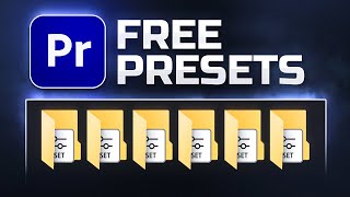 Get 10 Essential Premiere Pro Presets For Free [upl. by Mixie]