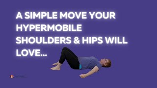 Gentle Hip Twist for Releasing Tension and Improving Torso Mobility [upl. by Tallbot]