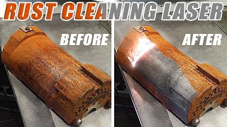 1000W Rust Cleaning Laser  Removes Rust Effortlessly [upl. by Anitnatsnoc351]