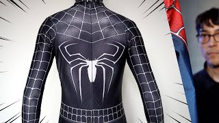 RAIMI SPIDERMAN SYMBIOTE COSTUME Suit Up Cosplay In Real Life [upl. by Iong]