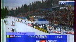 Чемпионат мира 2004 Oberhof эстафета женщины [upl. by Orfurd]